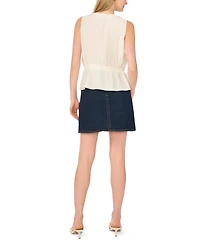 Vince Camuto Women's Sleeveless V-Neck Top