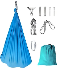 gaomon Sensory Swing for Kids and Adults, Indoor Sensory Swing for Hug Like Calming Effect, Double Layered Soft Fabric and Heavy Duty Hardware