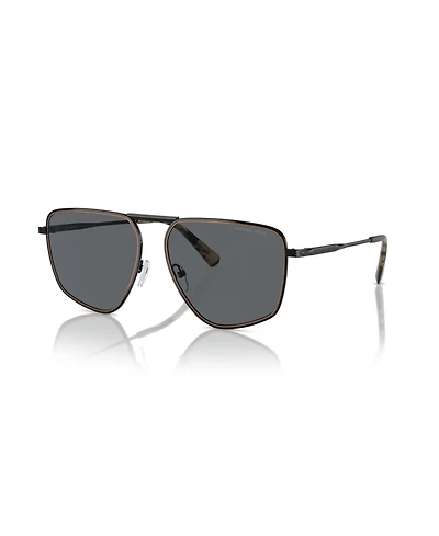 Michael Kors Men's Pilot Sunglasses, Silverton MK1153