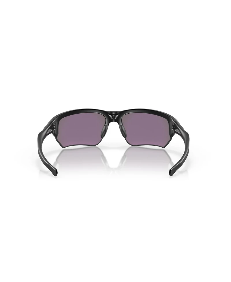 Oakley Unisex Rectangle Sunglasses, OO9363 64 Flak Beta