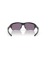Oakley Unisex Rectangle Sunglasses, OO9363 64 Flak Beta