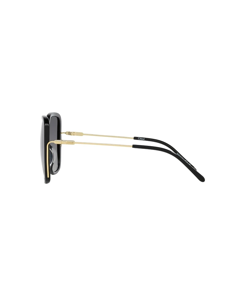 Chloe Women's Rectangle Sunglasses, CH0173S 6N000487