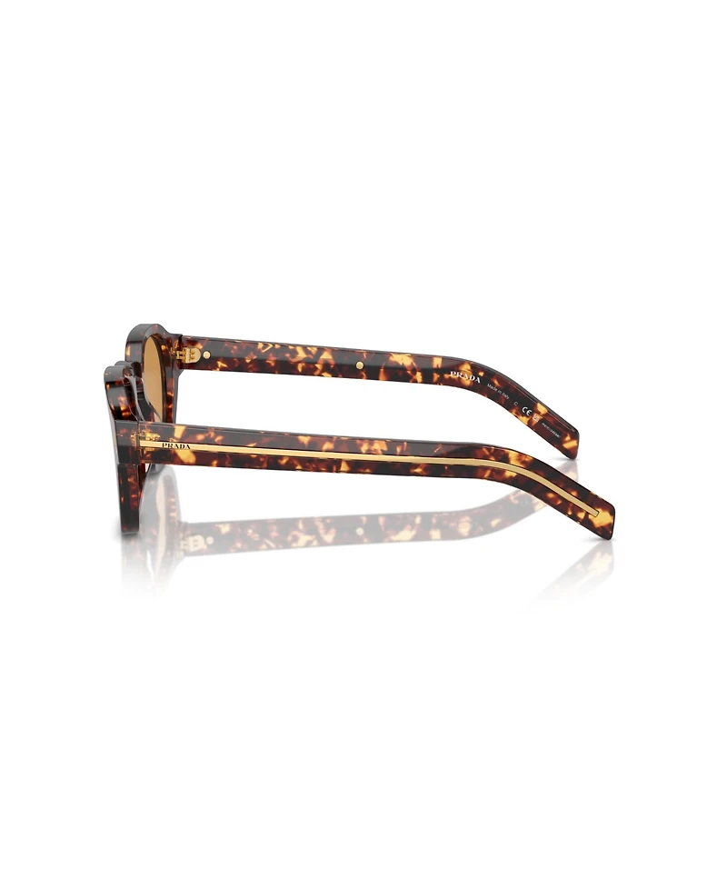 Prada Men's Photochromic Round Sunglasses, Pr A16S