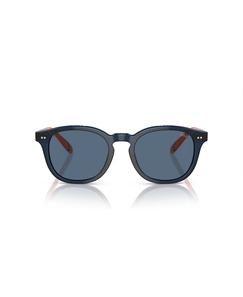Polo Ralph Lauren Men's Round Sunglasses, PH4206