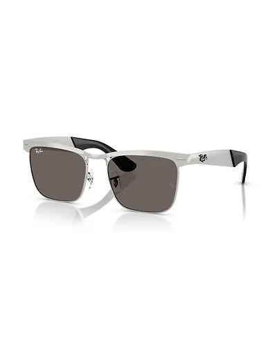 Ray-Ban Unisex Wayfarer Deluxe Square Sunglasses, RB3875