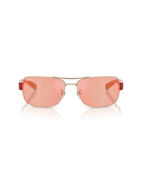 Ray-Ban Unisex Scuderia Ferrari Collection Square Sunglasses, RB3763M