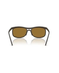 Ray-Ban Unisex Polarized Lenses Lite Force Square Sunglasses