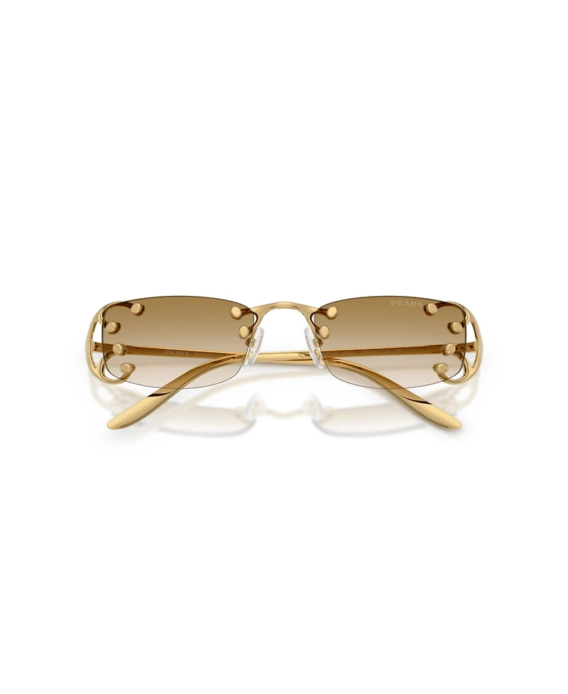 Prada Women's Rectangle Sunglasses, Pr C57S