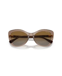 Vogue Eyewear Women's Polarized Butterfly Sunglasses, VO5515SB