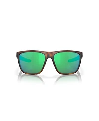 Costa Del Mar Men's Polarized Square Sunglasses, Ferg 6S9002