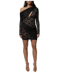 Jluxlabel Women's Midnight Romance Lace Dress