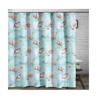 Barefoot Bungalow Bath Shower Curtain Ocean