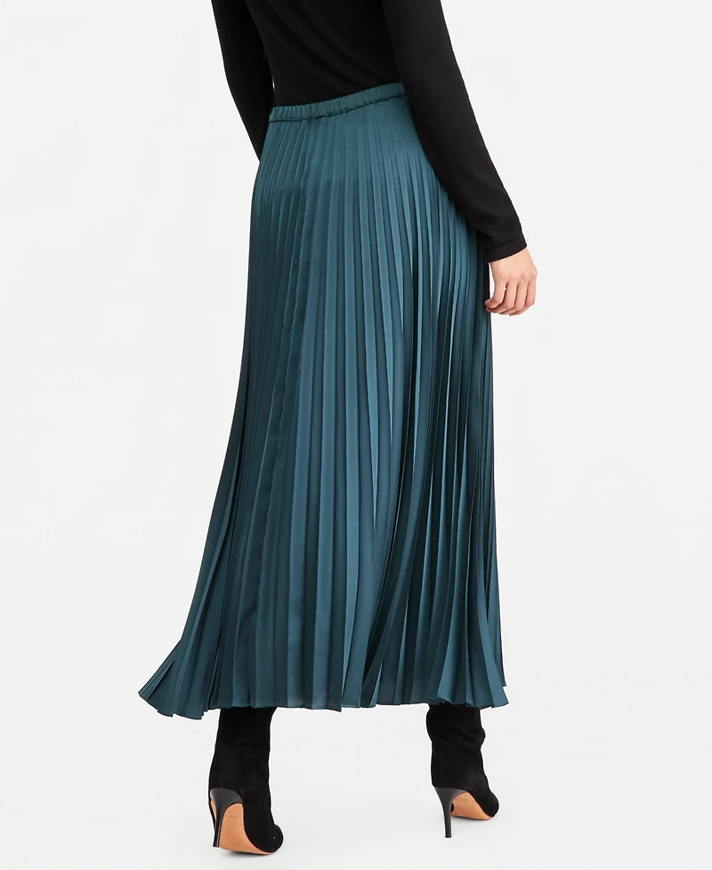 Emme Marella Women's Emmastrale Pleated A-Line Midi Skirt