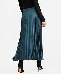 Emme Marella Women's Emmastrale Pleated A-Line Midi Skirt