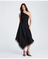 Kenneth Cole Women's One Shoulder Asymmetrical Dress