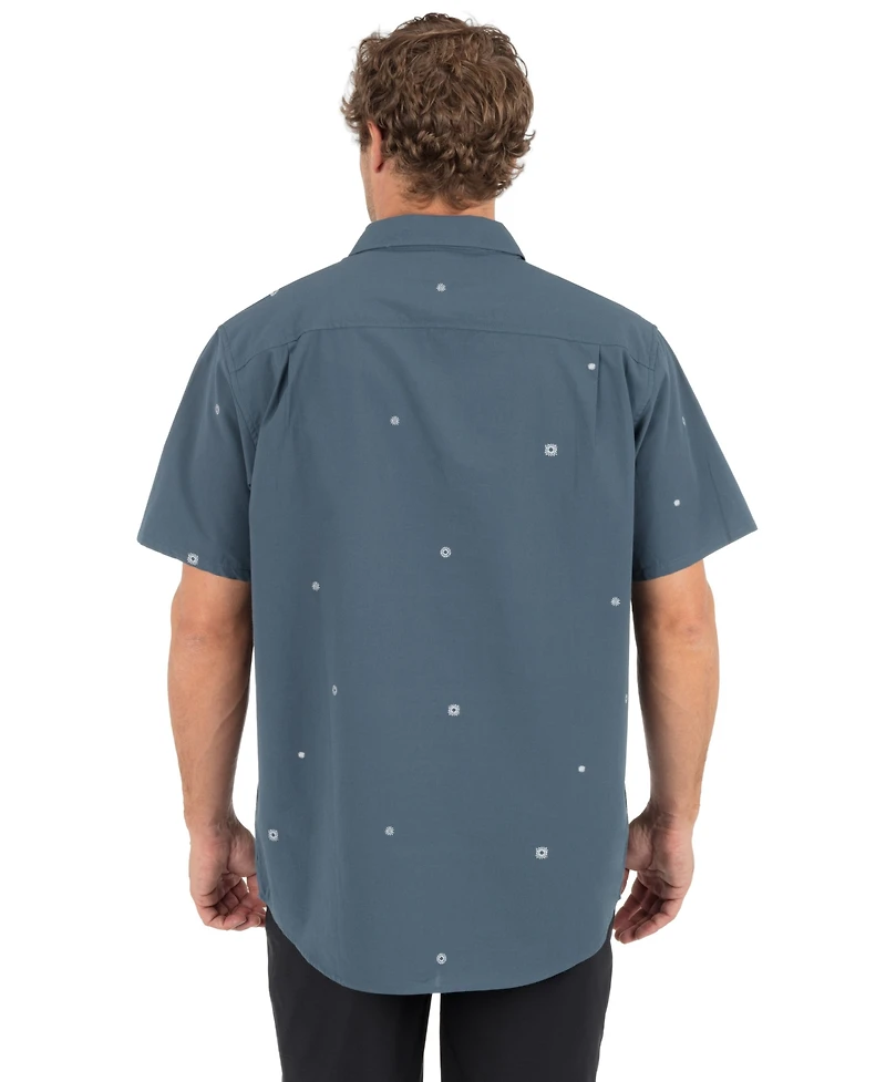 Hurley Men's Dobby Short-Sleeve Shirt