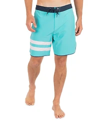 Hurley Men's Phantom Eco Block Party Solid 7" Swimsuits