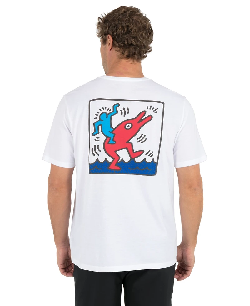 Hurley Men's Dolphin Ride Short-Sleeve T-Shirt