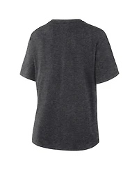 Fanatics Women's Charcoal Oklahoma City Thunder 2026 Western Conference Champions Locker Room T-Shirt