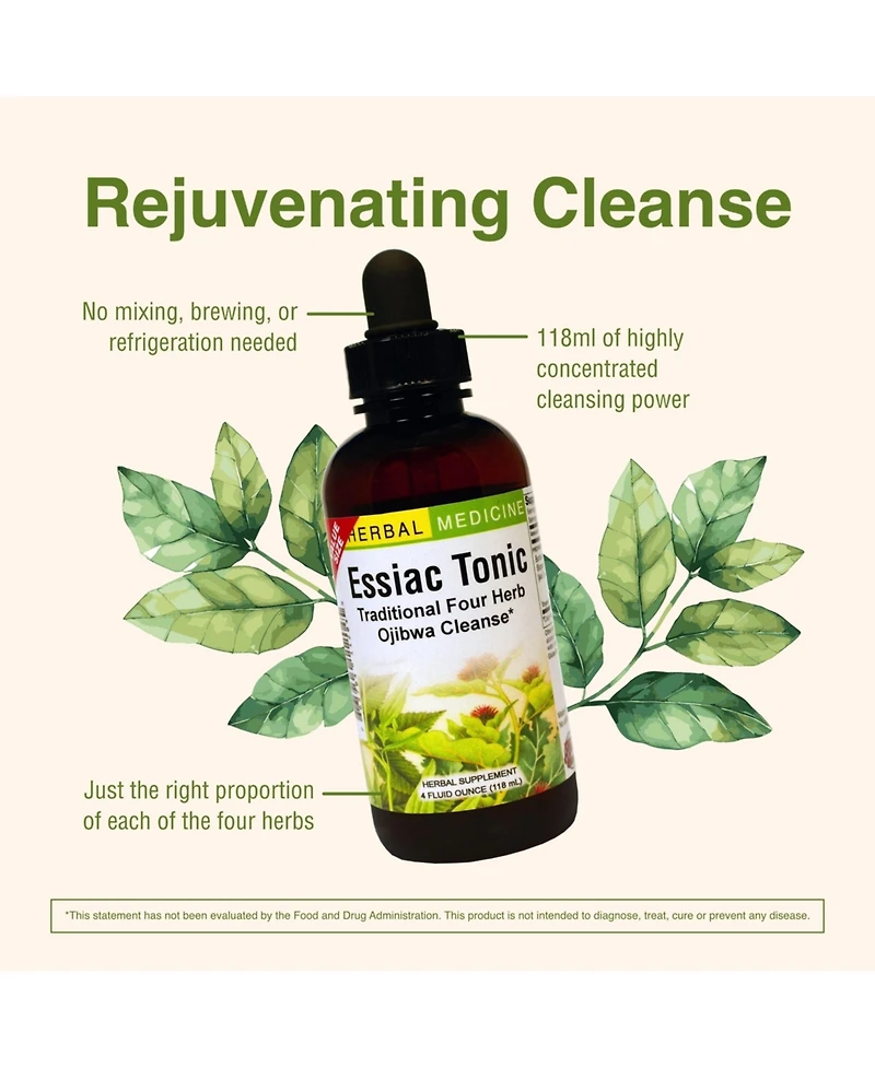 Herbs Etc. Essiac Tonic, 4 Oz