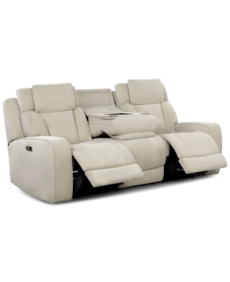 Cheramie 88" Fabric Power Motion Reclining Sofa