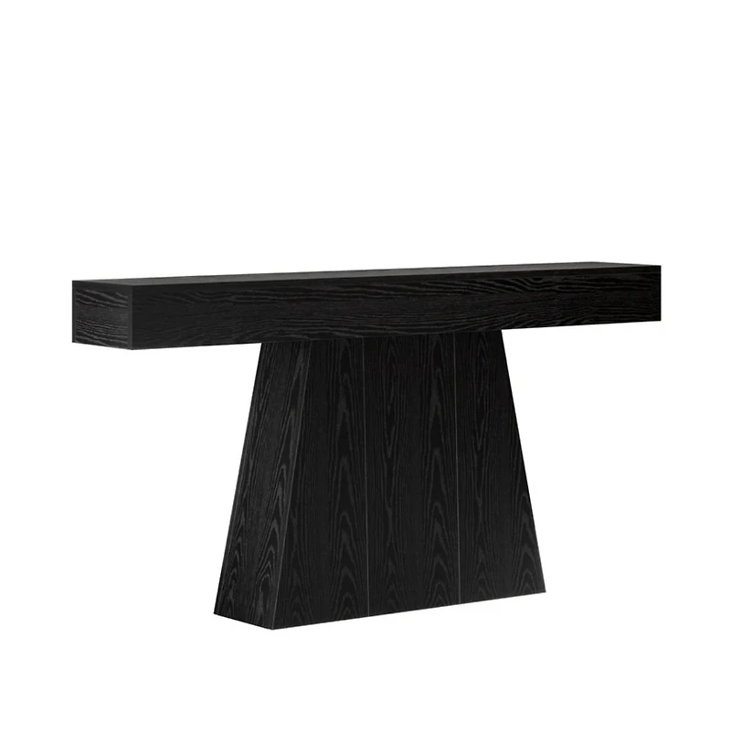 Slickblue 63" Farmhouse Console Table with Trapezoid Base