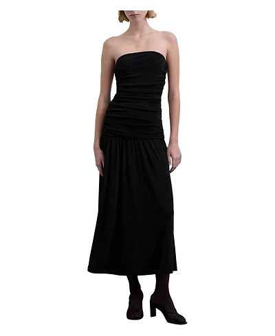 Scalpers Women's Gathered Knit Dress