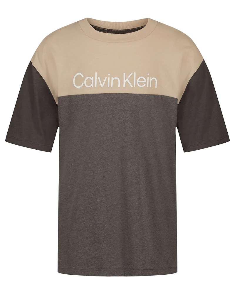 Calvin Klein Boys' 8-20 Short-Sleeve T-Shirt
