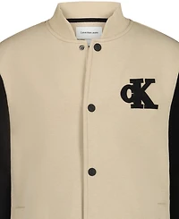Calvin Klein Boys' 8-20 Fleece College Jacket