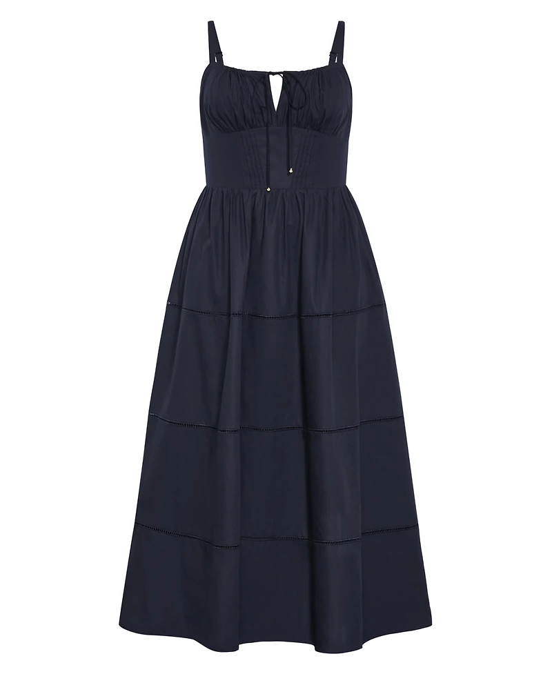 City Chic Women's Vani Corset Maxi Dress