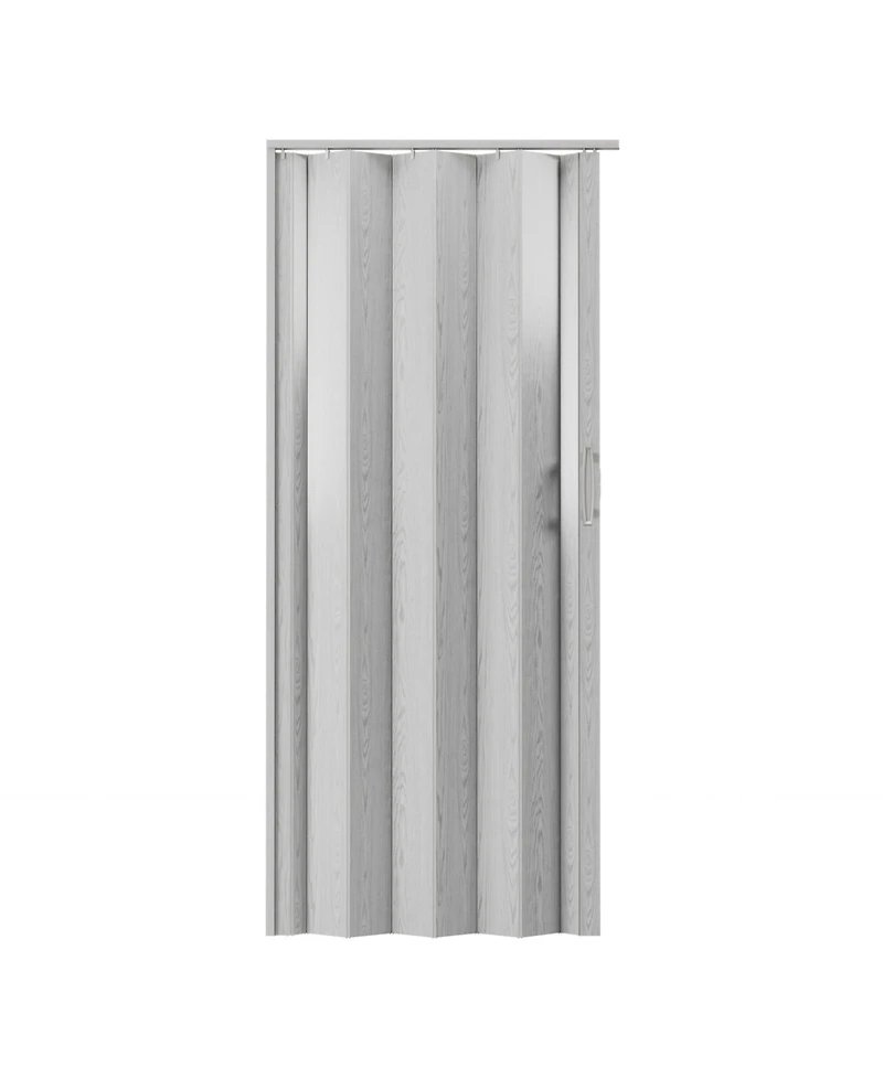 sumyeg 36-Inch W Pvc Foldable Accordion Door Room Divider for Indoor Space Separation and Privacy Use