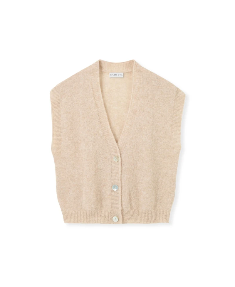Celtic & Co. Women's Grown On Button Up Sleeve Cardigan