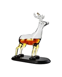 The Wine Savant Stag Antler 25 oz. Decanter