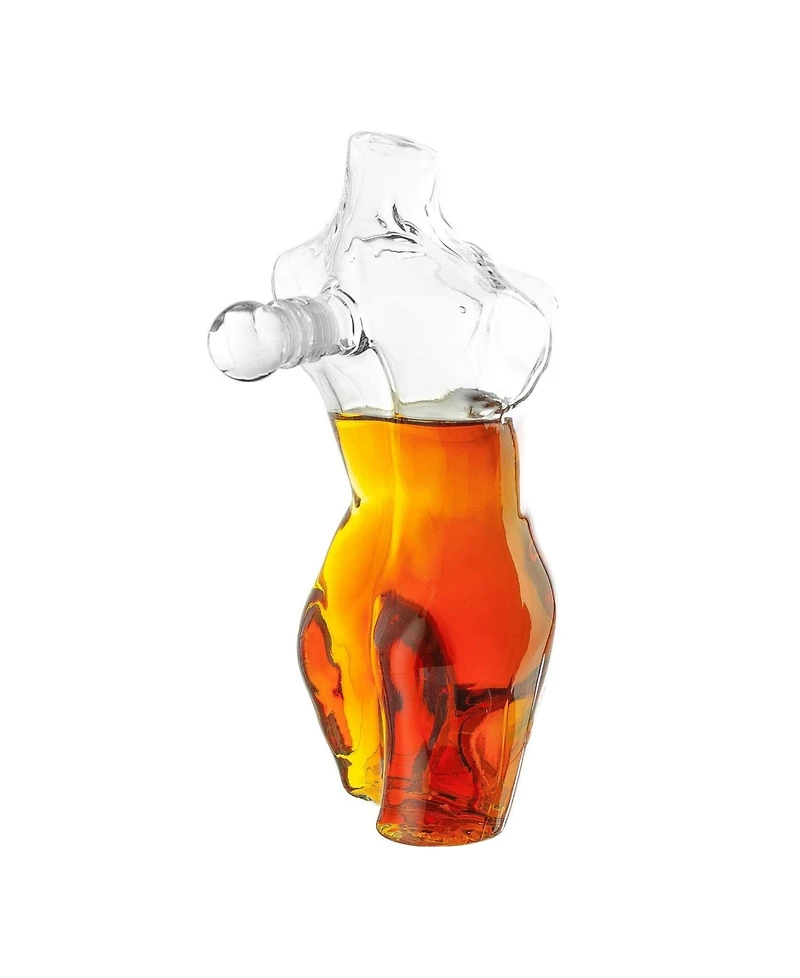 The Wine Savant Lady Body Sculpture 25 oz. Decanter