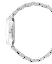 Bcbg Women's Quartz Round Silver Stainless Steel Watch 33mm