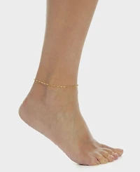 St. Moran Gold Beaded Adi Chain Anklet