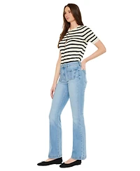 KanCan Women's Usa Juniors' Lux High Rise Bootcut Jeans