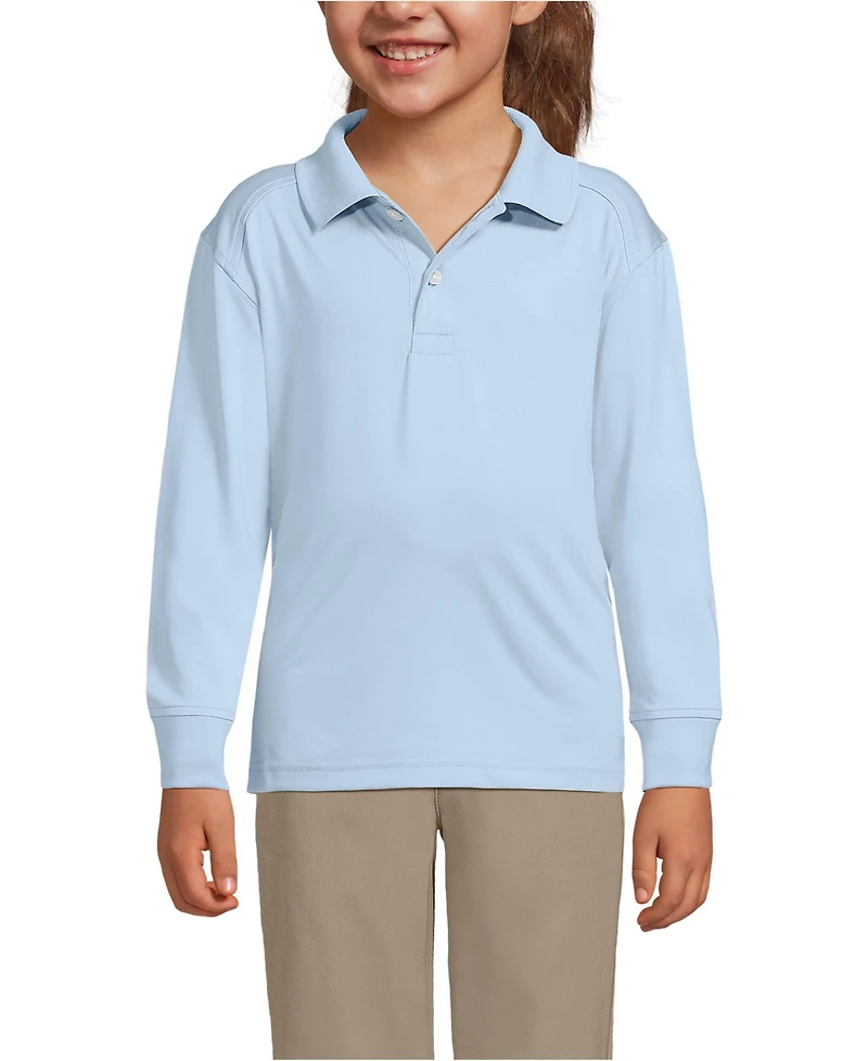 Lands' End Girls Fleece Crewneck Sweatshirt