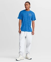 Nike Men's Powder Blue Los Angeles Chargers Sideline Double Covered Dri-fit Velocity T-Shirt
