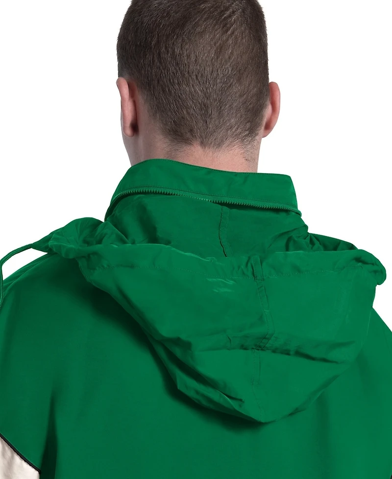 Starter Men's Kelly Green Philadelphia Eagles The Gust Full-Zip Hooded Jacket