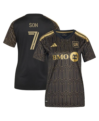 Adidas Women's Son Heung-Min Black Lafc 2026 Primary Kit Replica Jersey