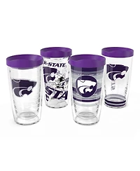 Tervis Kansas State Wildcats 4-Pack 16oz. Classic Tumbler Set