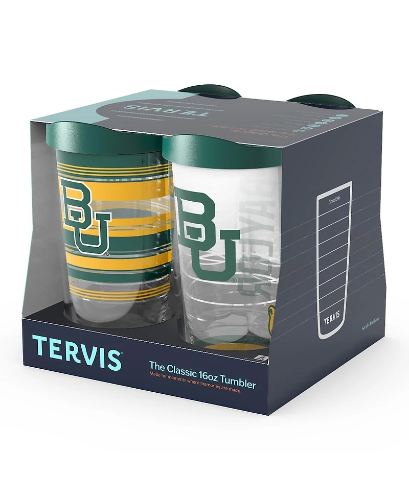 Tervis Baylor Bears 4-Pack 16oz. Classic Tumbler Set