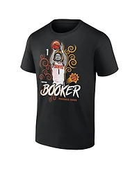 Fanatics Mto Label Men's Devin Booker Black Phoenix Suns Competitor T-Shirt