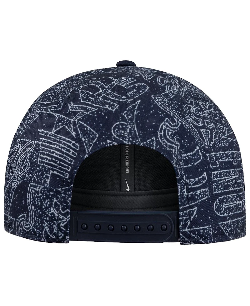 Nike Men's Navy England National Team Rise Adjustable Hat