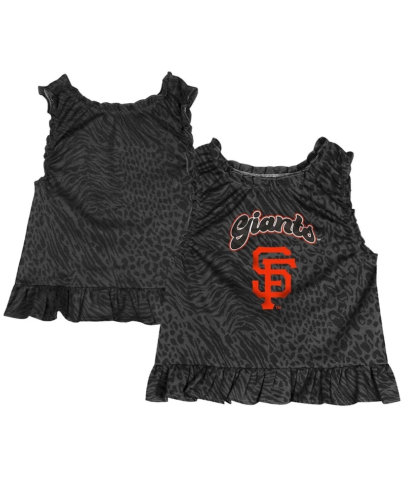 Outerstuff Toddler Girls Black San Francisco Giants Playground Dress
