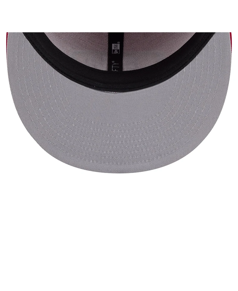New Era Men's Red San Francisco 49ers 9FIFTY Snapback Hat