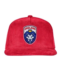 Outerstuff Men's Red England National Team Fifa World Cup 2026 Corduroy Snapback Hat