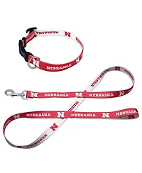 Wincraft Nebraska Huskers Pet Leash and Collar Set