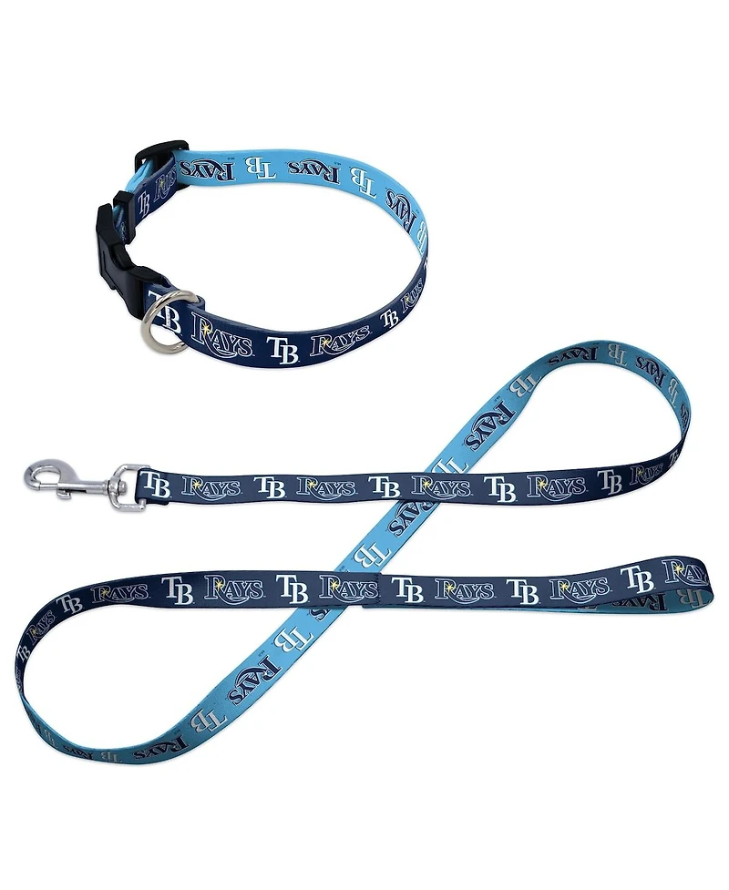 Wincraft Tampa Bay Rays Pet Leash and Collar Set